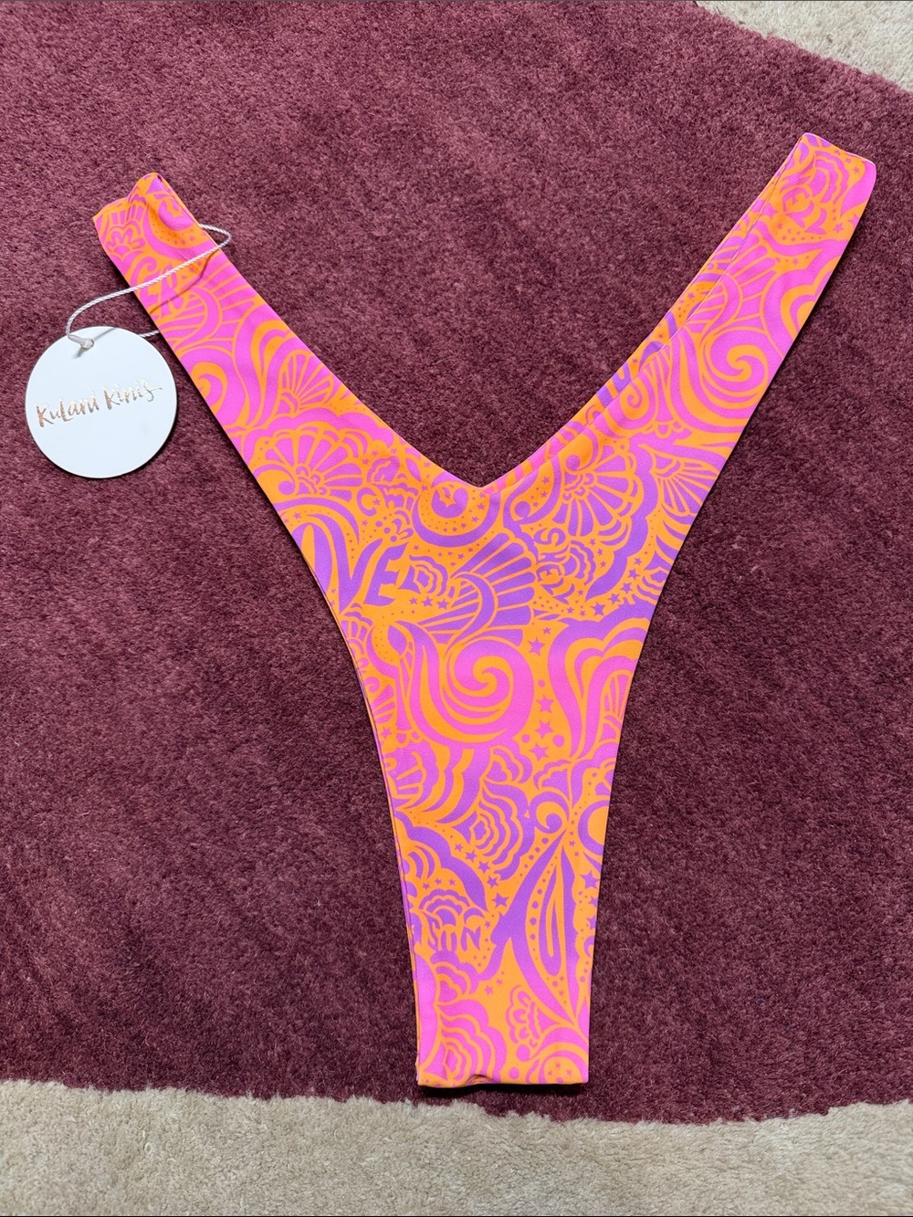 NWT Kulani Kinis Y Cheeky Bikini Bottom Size XL